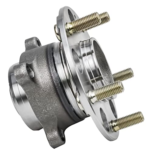 Image of Detroit Axle - 2pc Rear Wheel Bearing Hubs for 2014-2020 Honda Accord 2015 2016 2017 2018 2019 Wheel Bearing and Hubs Assembly Replacement