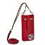 Red - Chain & Leather Strap