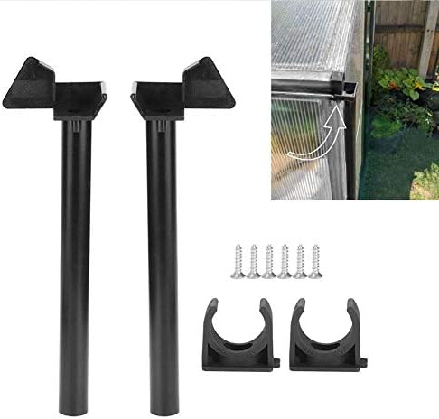 Atyhao Greenhouse Rainwater Gutter Water Butt Down Pipe Kit Drainage Downpipe Accessory Supplies Roofing Gutters Elbows