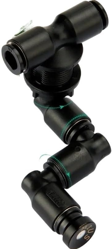 360 Degree Rotating Reptiles Fogger Mist Sprinkler Terrarium Nozzle Adjustable Greenhouse Pet Cooling System(Four Head)