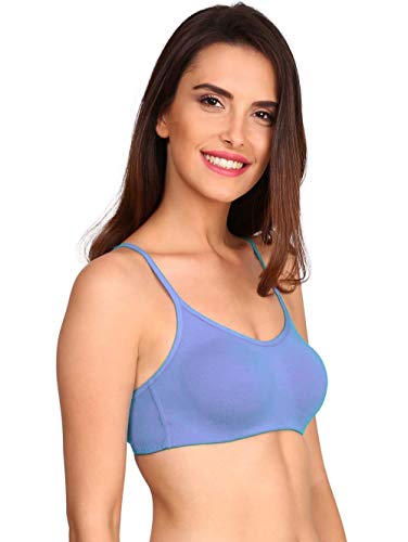 Image of Jockey Women's Cotton Soft Cup Bra (SS12-0105-IRSBU 34B Iris Blue)