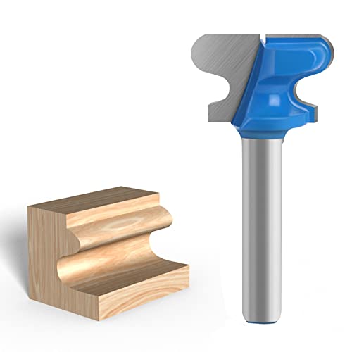 LEPEVNEY End Milling Cutter Bit Finger Pull Bit Router Bit Drawer Pull 1/4