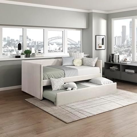 Lexicon Upholstered Daybed with Trundle Cover