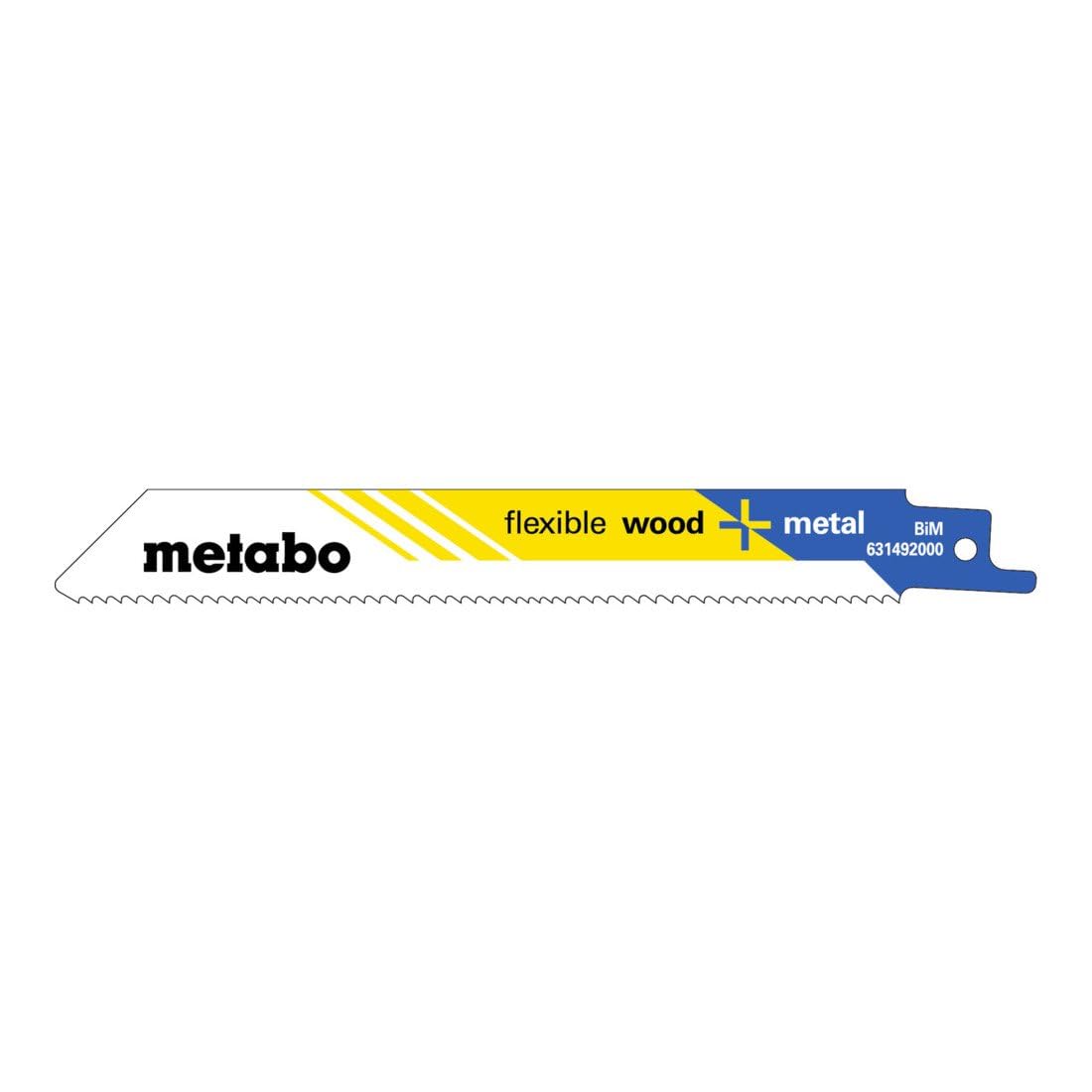 Metabo 631492000 5 brzeszczotów do piły szablastej do drewna + metalu 150 5 szt.