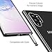 TORRAS Galaxy Note 10 Plus Case/Galaxy Note 10 Plus 5G Case Crystal Clear Ultra-Thin Slim Fit Soft TPU Cover Compatible with Samsung Galaxy Note 10 Plus 6.8 inch, Black