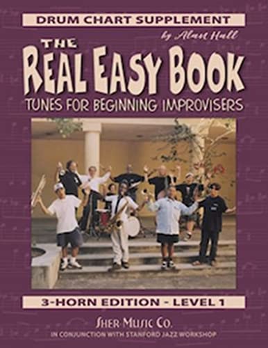 Alan hall : the real easy book vol.1 - batterie - recueil + enregistrement(s) en ligne