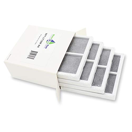 Water Filter Tree Refrigerator Air Filter, Fridge Cartridge, Replacement Part for LT120F, Fridge Air Filter, Fridge Replacement Parts, Air Flow Filter, Fits Top Refrigerator Brands and Models (4 Pack)