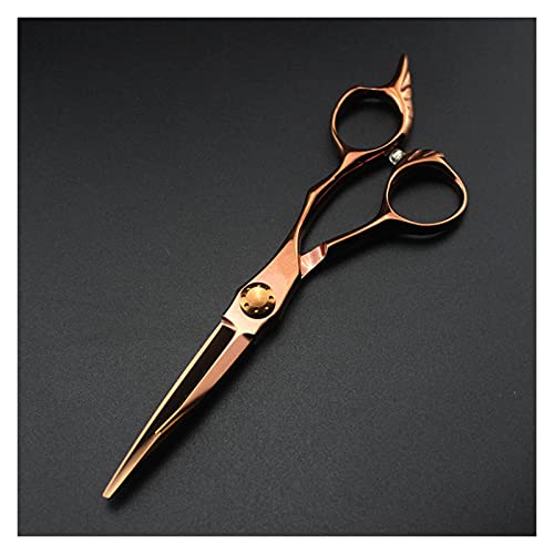 Ciseaux de coiffure en laiton de 6 pouces anti-fourches
