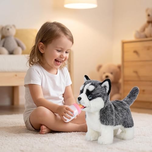 Husky de Sibérie électronique interactif et animé pour enfant - 4