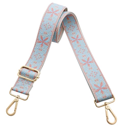 Image of Wide Shoulder Strap Adjustable Replacement Belt Crossbody Canvas Bag Handbag