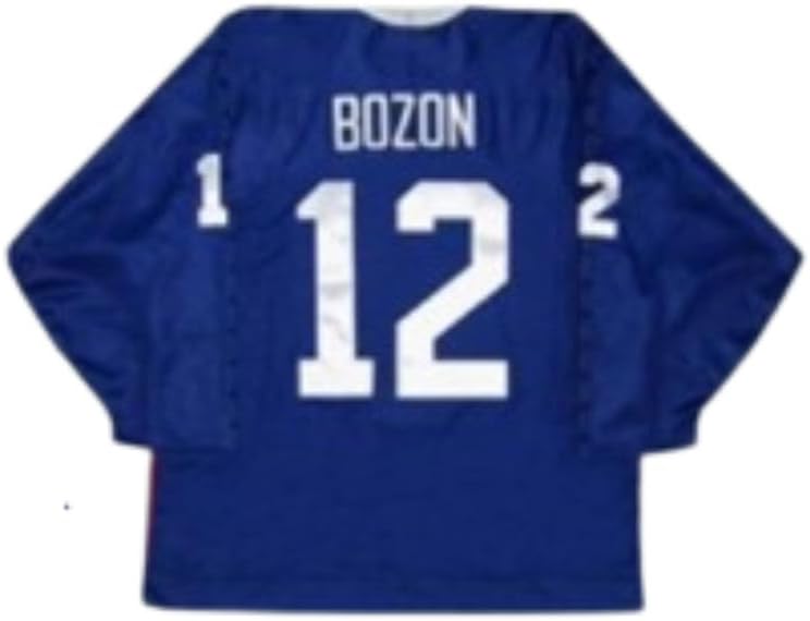 France Blue Hockey Jersey French Sewn Any Name Number