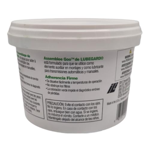 Image of Lubegard 19250 Assemblee Goo, Green, Firm Tack Lubricant, 16 oz.