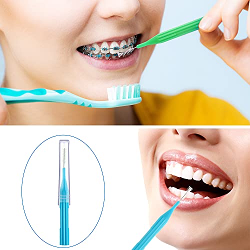 Brosses interdentaires pour nettoyer les dents et résidus - 5