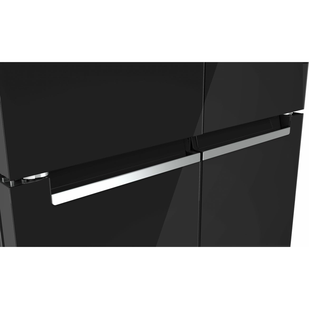 BOSCH Frigorí­fico americano KMC85LBEA Clase E 1,89mX85.5cm No Frost Negro