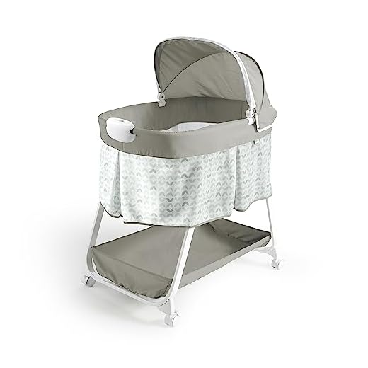Ity by Ingenuity Snuggity Snug Soothing Vibrations Bassinet - Nimbu