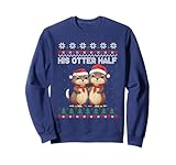His And Her Otter Half Funny Couple Christmas