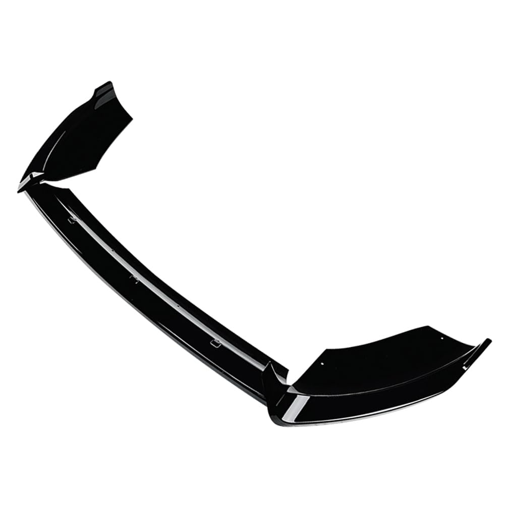Cnkaka036 ABS Front Bumper Side Lip Diffuser Spoiler Splitters Glossy Black for Ford Fiesta MK6 2008-2017 Car