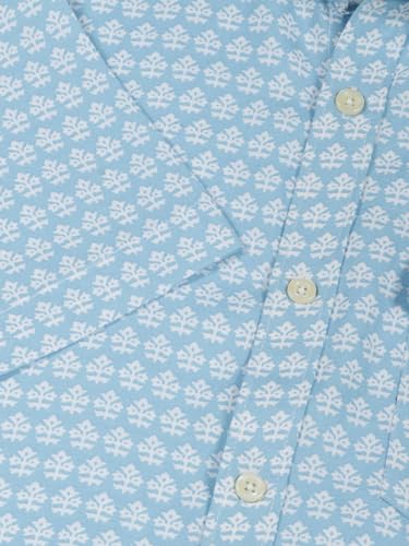 Image of Thomas Scott Men's | Printed | Half Sleeve | Regular Fit | Rayon | Spread Collar | Casual Shirt