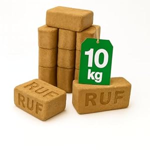 Holzbriketts aus Nadelholz 10 kg – Umweltfreundliche Wärmequelle für Kamine und Öfen, CO2-neutral und nachhaltig, Langanhaltende Brenndauer, Keine Zusatzstoffe