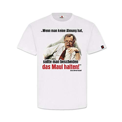 T-shirt Alfred Tetzlaff Blanc #11153 en Taille XXX-Large