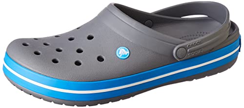 Image of Crocs Crocband Charcoal /Ocean Clog-(11016-07W)-4 UK Men / 5 UK Women (M5W7)