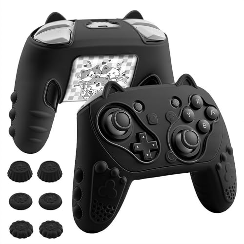 For Switch 2 Pro �R���g���[���[ �P�[�X �V���R���� �ی�P�[�X ���� �L���f�U�C�� �ی�J�o�[ �W���C�X�e�B�b�N�J�o�[�t�� �h�o ���h�~ ����h�~ ����~�� �S�ʕی� �l�ԍH�w�Ɋ�Â����݌v �g�тɕ֗� for Switch 2 Pro