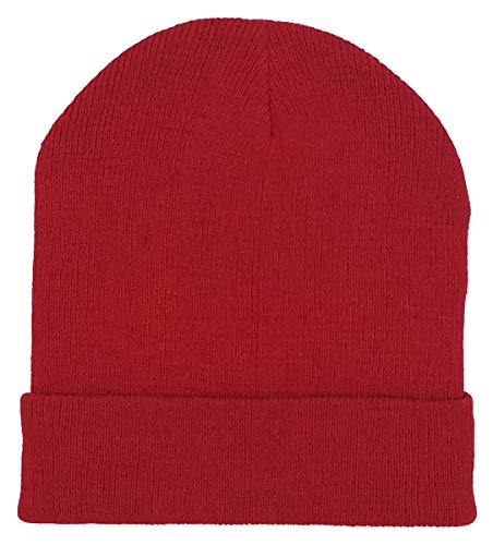 12 Pack Winter Beanies, Kids, Warm Cold Weather Hats Cap Boys Girls Children #TOP4