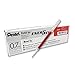 Pentel LR7-BX Nachfüllmine für EnerGel-Stifte 0,7 mm Kugelspitze, rot, 12 Stück