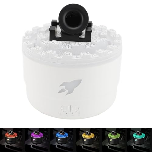 Difusor aromático eléctrico 300 ml con luz LED y temporizador miniatura 5