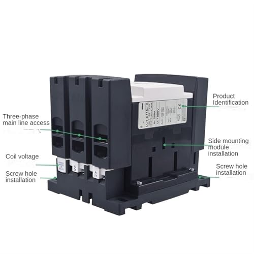 Contacteur AC LC1D115A haute performance avec bobine robuste 48V AC - 2