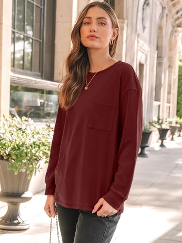 Image of AUTOMET Womens Long Sleeve T Shirts Crewneck Sweatshirts