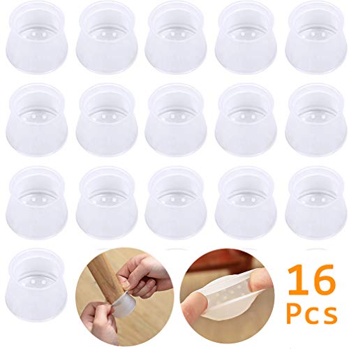 Furniture Silicon Protection Cover- for Round & Square Chair Leg Caps - Silicone