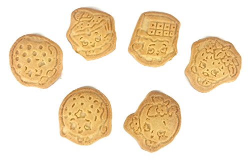 Shopkin Shortbread Cookie Bites 6 Different Characters 7oz in a Gift Box