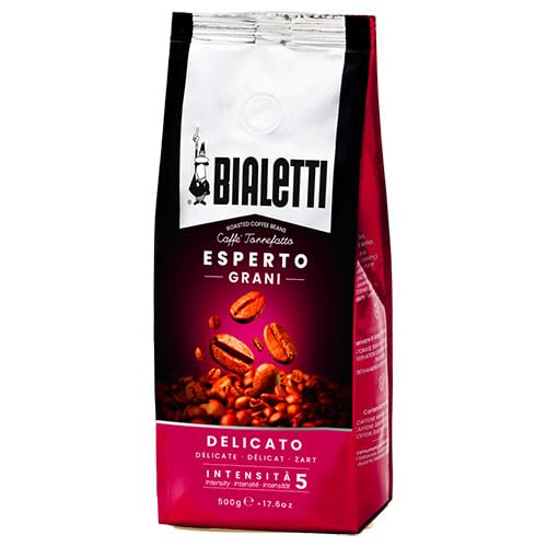 Whole Bean Delicato for Bialetti 17.64 oz (500 gr) Esperto Grani