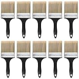 Photo Gallery soujap 10 pennelli da 10 cm, 100 mm, colore nero, pennelli professionali, pennelli per pittura mobili, pennelli con manico in plastica per dipingere mobili Photo Gallery soujap 10 pennelli da 10 cm, 100 mm, colore nero, pennelli professionali, pennelli per pittura mobili, pennelli con manico in plastica per dipingere mobili