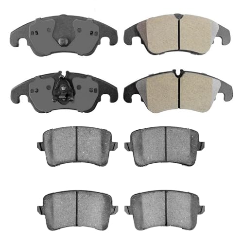 AME Front Rear Ceramic Disc Brake Pads Replacement Parts For Audi A4 Sedan 2009 2010 2011 2016