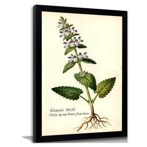 Christian Wall Decor Genesis 50:25 Motivational Poster 12"x16"