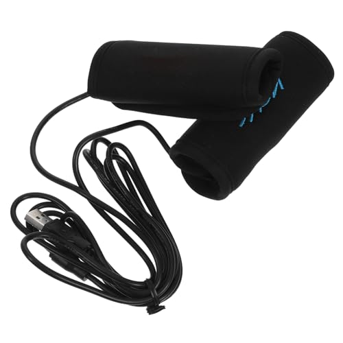 ULTECHNOVO Manopole Riscaldate USB per Elettricità Manubrio Riscaldante con Installazione Facile e Rimozione Veloce Riscaldamento Rapido Secondi Compatibili con Manubri