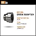EZ (A-211) Silver 27mm-2.0 Thread Size Oil Drain Valve Adapter