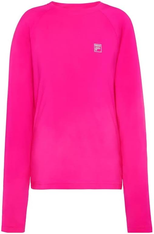 Fila Girls' Long Sleeve UV Blocker Pink Glo L