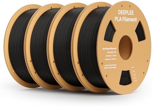 Deeplee PLA Black 4.00kg