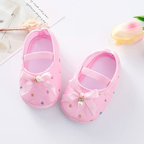 Big Boys Shoes Cute Bow Pearl Little Shoes Toddler Hanging Soft Sole Child Shoes Shoes Flexible Toddler Shoes4
