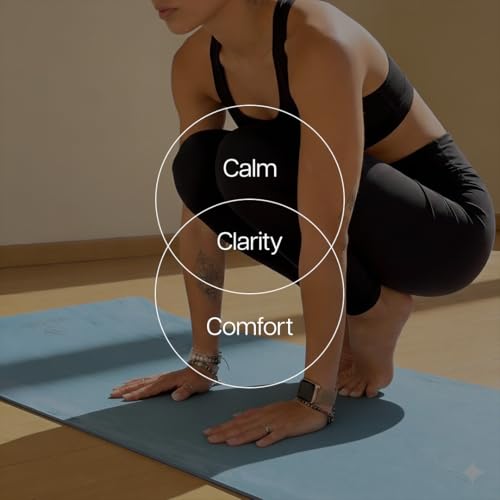 Image of Wiselife Travel Yoga Mat Portable Anti-Slip Sweat-Resistant Natural Rubber Yoga Mat with Carry Strap Eco-Friendly Lightweight for Home Gym Travel for Men & Women Blue 2mm