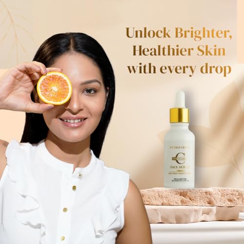 Image of 10% Vitamin C Face Serum with 3-O Ethyl ascorbic acid | Anti ageing & Skin Brightening properties | Suitable for all skin types | 30ml