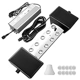 Trintion Ultraschall Nebelmacher Nebler Luftbefeuchter 7000mL/H, 10 Köpfe Hohe Nebelausgabe Halloween Mister Fogger für Teich, Gewächshaus, Luftbefeuchtung, Dekoration (mit Ersatzmembranen) (10 Head)