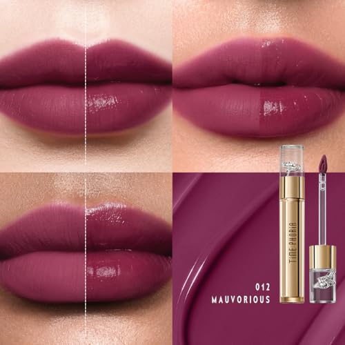 Image of Elixir Velvet-Shine Switching Lip Tint, 2-in-1 Velvet & Shine Mauve Lip Cream, Hydrating Long Lasting Liquid Lipstick, Blurs Lip Lines, Lightweight Non-Sticky with Vitamin E 012 Mauvorious