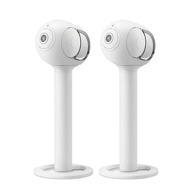 Devialet - Phantom I 103dB Stereo Pair with Tree Stand - High-Fidelity Wireless Speaker - Implosive Soundstage -