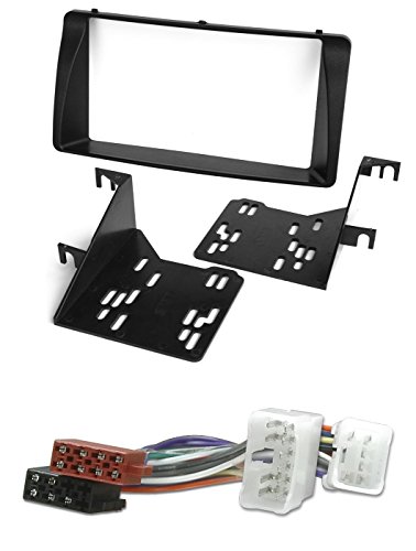 Watermark # 6202/1172 # + Cable Adaptador de Juego de instalación de Radio (Doble DIN) para Toyota Corolla E12