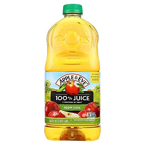 Apple & Eve 100Percent Apple juice, 64 Ounce - Pack of 4 Cover