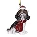Design Toscano Christmas Xmas King Charles Cavaliers Holiday Dog Ornaments, Full Color